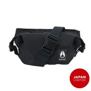 あすつく 日本正規店 ニクソン TRESTLES SMU HIPPACK BAG オールブラック トレステレス ヒップパックバッグ ボディーバック ウエストバック｜steadysurf