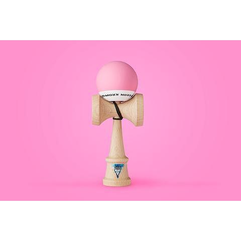 あすつく ピンク クロム POP KROM POP Kendama PINK 18×7cm けん玉