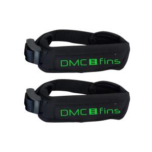 フィン クランプ テザー ガード DMC FIN CLAMPS BLACK/GREEN(ディエムシーフィン) ボディーボード サーフィン｜steadysurf