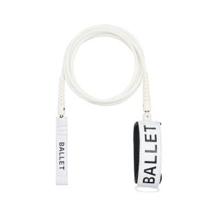 あすつく 6FT REG レギュラー ホワイト ブラック リーシュコード リーシュ BALLET(バレー）PIROUETTE LEASH サーフィン｜steadysurf