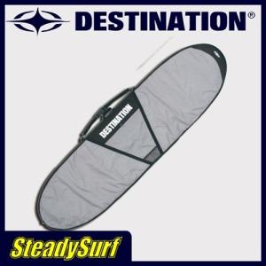 11'0 ハードケース　DESTINATION　DS V-CUT DAY TRAVEL/Ｖカット デイトラベル ロングボード　11'0　グレー　デスティネーション/サーフィン｜steadysurf