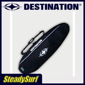 6'6 ハードケース　DESTINATION　DS EX-TRIPLE COMBINATION/トリプルコンビネーション　6'6　ブラック　3本収納/デスティネーション/サーフィン｜steadysurf