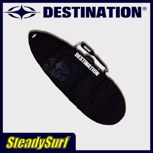 6'4 ショートボード/ハードケース　DESTINATION　DS EX-THE 142/ブラック　デスティネーション/サーフィン/2本収納可能/ショートトリップ｜steadysurf