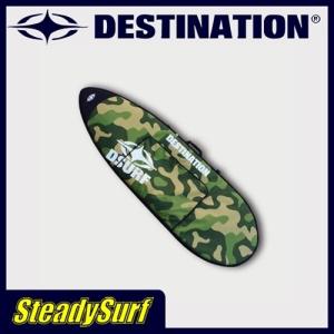 6'4 ショートボード/ハードケース　DESTINATION　DS EX-THE 142/カモ　デスティネーション/サーフィン/2本収納可能/ショートトリップ｜steadysurf