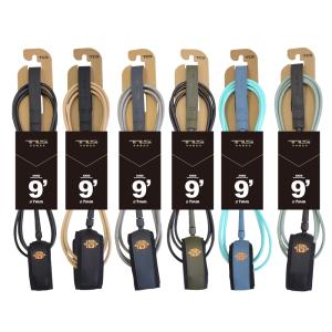 9ft 膝下用 ファイブスター ロングボード用 リーシュコード FIVE STAR LEASH 9ft KNEE TOOLS ツールス サーフィン｜steadysurf