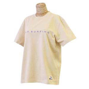 ベージュ サーフィング ライト 半袖 Tシャツ TLS T-SHIRTS FREE SURFING LIGHT BEIGE TOOLS ツールス デッキパッド サーフィン マリンスポーツ｜steadysurf