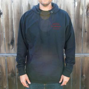 Mサイズ ディーラーシップ フーデット フリース パーカー ネイビー/レッド DEALERSHIP HOODIE FLEECE　MADSON OF AMERICA マッドソン・オブ・アメリカ｜steadysurf