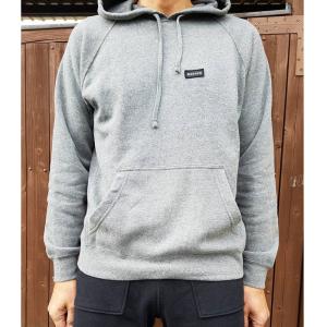 Mサイズ ステイプル フーデット フリース パーカー グレー STAPLE HOODIE FLEECE　MADSON OF AMERICA マッドソン・オブ・アメリカ｜steadysurf