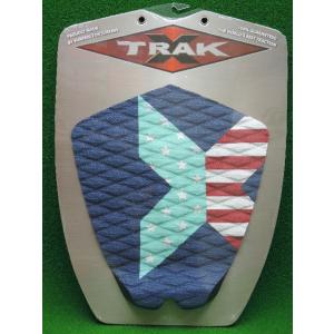 X-TRAK（エックス トラック）FLAG(2)/1ピース/ネイビー/紺/星条旗/国旗/XT-F03/トラクション/デッキパッド/サーフィン/マリンスポーツ｜steadysurf