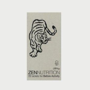 サプリメント　ZEN NUTRITION　ZEN Before Activity（トラ)ボックス（72粒入）/サーフィン/マリンスポーツ｜steadysurf