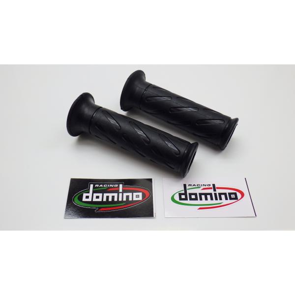 S24■domino ラバーグリップ black OPENエンド BMW MOTO GUZZI SU...