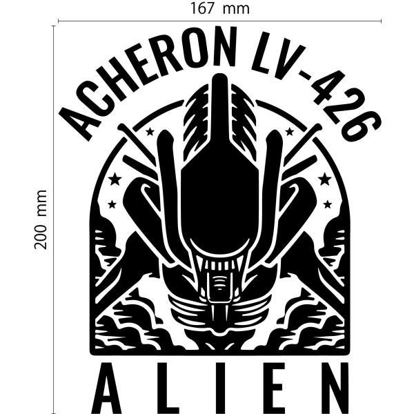 エイリアン カッティングステッカー