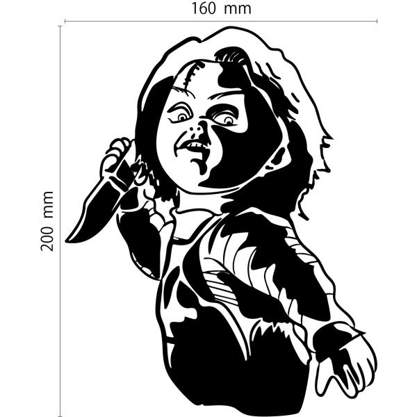 チャッキー3 カッティングステッカー