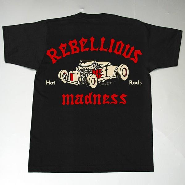 SUGISACK(スギサック)デザイン Tシャツ [STEEL HOT ROD WEAR] KUST...