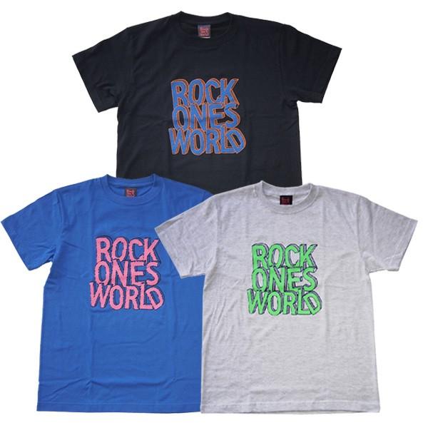 ROCK ONE'S　WORLD　ロックワンズワールド　SOLID　LOGO TEE