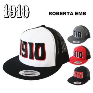 1910 ナインティーンテン キャップ ROBERTA EMB SNAP BACK CAP カラー ...