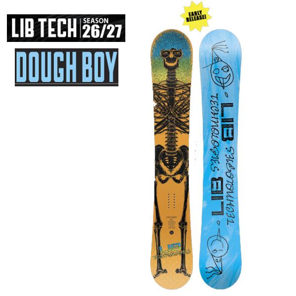26-27モデル LIB TECH リブテック スノーボード DOUGH BOY ダウボーイ 185...