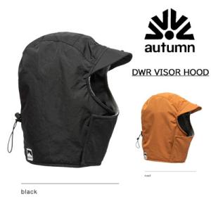 23-24モデル AUTUMN オータム スノーボード ユニセックス フェイスマスク フード DWR VISOR HOOD ネックウォーマー 防寒 帽子 撥水加工｜steep-line