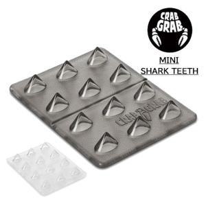 CRAB GRAB クラブグラブ スノーボード デッキパッド MINI SHARK TEETH ミニシャークティース 滑り止め 透明 クリア CLEAR DECK PAD｜steep-line