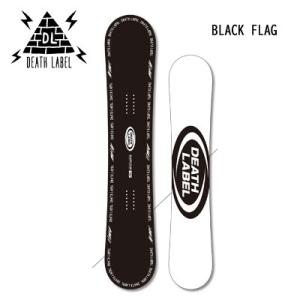 23-24モデル【DEATH LABEL デスレーベル】スノーボード BLACK FLAG ブラック...