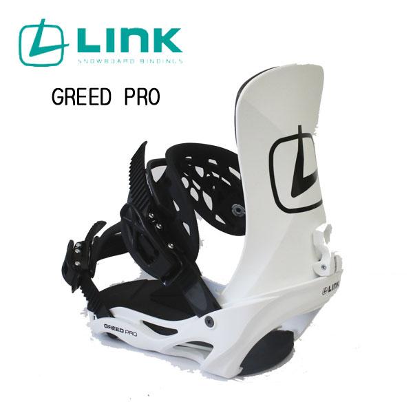LINK リンク ユニセックス スノーボード ビンディング GREED PRO カラー WHITE ...