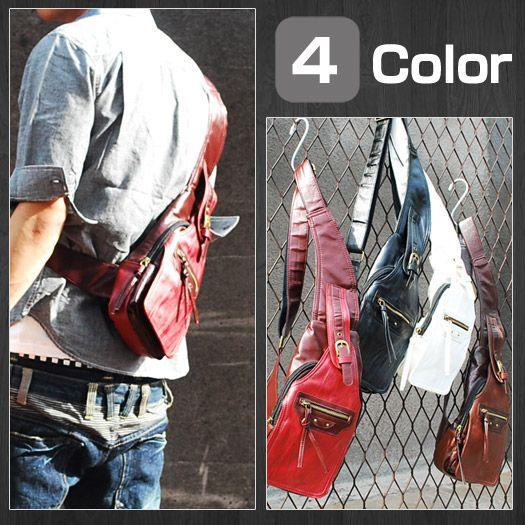 ボディバッグ　レザーライクPUフリンジエディターズワンショルダー/ボディバック