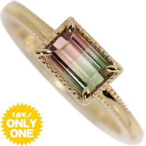 バイカラートルマリン リング 指輪 Pt900 プラチナ 3.688ct