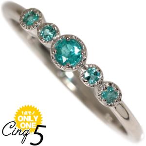 PT900 パライバトルマリン ダイヤモンド ピアス 0.126ct 0.124ct 0.6g