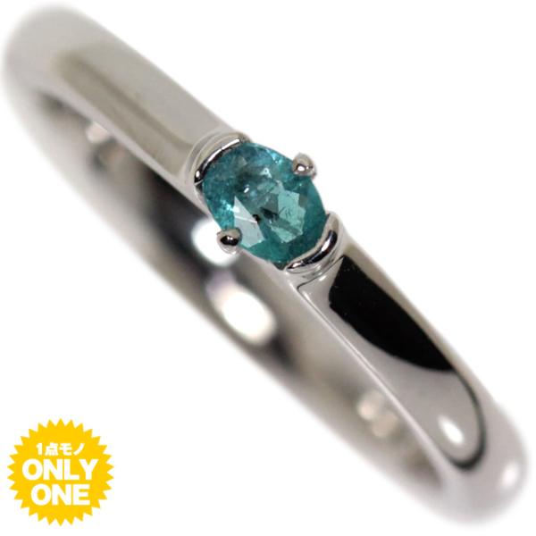 【1点モノ商品】Pt900 パライバトルマリンリング【0.10ct】