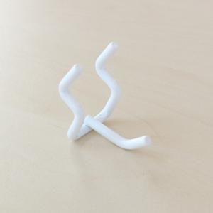 パンチングパネル用1本フックL20 10本入 ...の詳細画像1