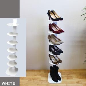 シューズタワーラック スリム 省スペース 靴入...の詳細画像5