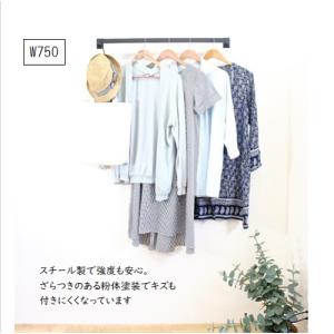 ウォールバーW750H70 ハンガーバー 壁付...の詳細画像3