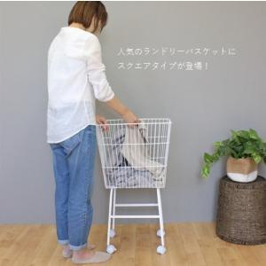ランドリーワゴン キャスター ランドリーバスケ...の詳細画像1