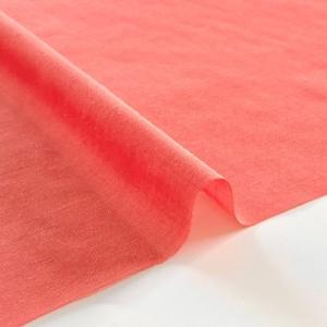 sale メッシュ風ボイルガーゼ  レッド  STELLA