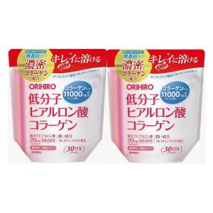 オリヒロ 低分子ヒアルロン酸コラーゲン　180g×２個セット｜ステラマリスジャパン