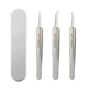 角栓ピンセット 角栓取り 先端は幅0.1mm 汎用型ピンセットセット