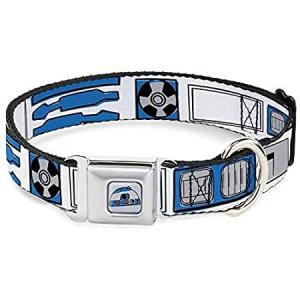 ドッグカラー 首輪 Seatbelt Buckle Star Wars R2D2 Bounding Parts 9〜15インチ 幅1.0インチ