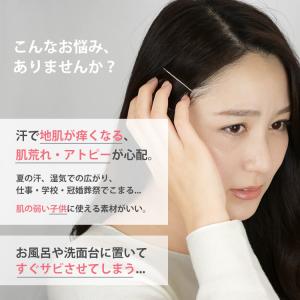 金属アレルギー対応 ヘアピン 15本セット ア...の詳細画像2