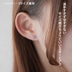 ピアス つけっぱなし サージカルステンレス 金...の詳細画像3