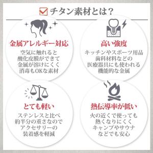 ピアス つけっぱなし 金属アレルギー対応 チタ...の詳細画像3