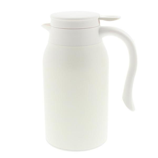 リビング MIP卓上ポット 保温 保冷 ホワイト 約900ml