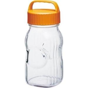 東洋佐々木ガラス　フルーツシロップびん　１．５Ｌ　オレンジ