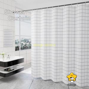 ビニールカーテン  シャワーカーテン バスカーテン カーテン ビニール 風呂 ふろ 防カビ カビ 防水 バスカーテン｜step1