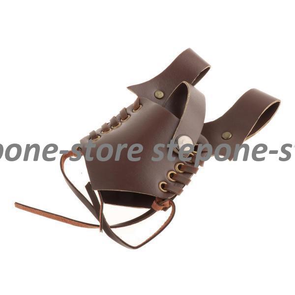 中世の剣蛙の鞘ベルト ウエストシースベルトハンガー 用 ブラウン