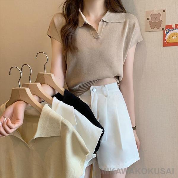 レディース　　シャツ　レディースTシャツ　春夏　半袖　シャツ　トップス　インナー　カジュアル　吸汗　...