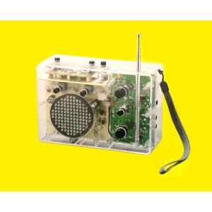 共立エレショップ 50-260 透明2バンドラジオ・基本キット