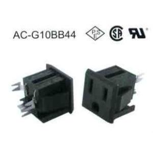 EDK  エコー電子　 AC-G10BB44   ( AC OUTLET  ) ( 10個セット )
