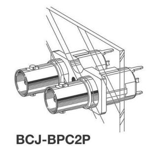 カナレ 75ΩBNC型リセプタクル(ストレート) BCJ-BPC2P 10個入