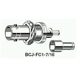 カナレ BCJ-FC1-7/16 20個入