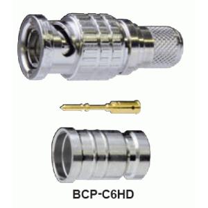 カナレ　75オームBNC型プラグ（圧着式） 　 BCP-C6HD 　 20個入